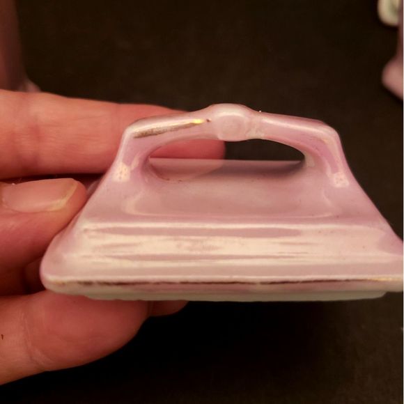 Mepoco Spice Jar Containers Pink Lusterware Pepper Ginger Vintage Germany - Picture 13 of 15